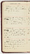 Item 20: Miles Franklin pocket diary, 1927
