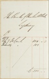 Volume 56 Item 03: Sir William Macarthur Bank of New South Wales pass book for expenditure on specimens of Australian woods for Paris Exhibition, April-December 1854