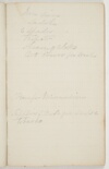 Volume 52 Item 02: List of the plants per Sovereign, February 1831