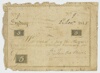 Volume 13 Part 01: Two promissory notes for five shillings signed by Elizabeth Macarthur and dated 2 November 1815